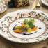 Фото #3 товара Плоская тарелка Queen´s By Churchill Assam Цветастый Керамика фаянс Ø 27 cm (6 штук)