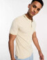 Фото #2 товара Only & Sons polo in washed beige