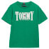 TOMMY HILFIGER Cord Applique short sleeve T-shirt