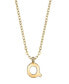 Фото #17 товара 2028 gold-Tone Initial Necklace 20"