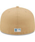 ფოტო #3 პროდუქტის Men's Tan Chicago White Sox 2005 World Series Sky Blue Undervisor 59FIFTY Fitted Hat