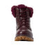 Фото #4 товара Lugz Rucker Hi Faux Fur Lace Up Womens Brown, Red Casual Boots WRUCKHFGV-6022