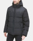 Фото #15 товара Men's Mixed-Media Puffer Coat, Created for Macy's