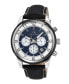 ფოტო #1 პროდუქტის Men's Arthur Genuine Leather Band Watch 1091CARL