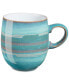 Фото #1 товара Dinnerware, Azure Patterned Large Mug
