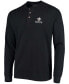 ფოტო #4 პროდუქტის Men's Black New Orleans Saints Maverick Thermal Henley Long Sleeve T-shirt