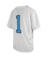 Toddler Boys and Girls #1 White North Carolina Tar Heels Untouchable Football Jersey