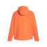 Фото #2 товара Puma Seasons Softshell FullZip Jacket Mens Orange Casual Athletic Outerwear 5241