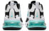 Фото #6 товара Nike Air Max 270 React 跑步鞋 女款 白蓝黑 / Кроссовки Nike Air Max 270 React CJ0619-001
