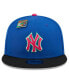 ფოტო #4 პროდუქტის Men's Royal/Black New York Yankees Watermelon Big League Chew Flavor Pack 9FIFTY Snapback Hat