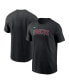 Men's Black Arizona Diamondbacks Wordmark T-shirt