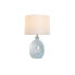 Фото #2 товара Настольная лампа Home ESPRIT Синий Белый Стеклянный 50 W 220 V 40 x 40 x 66 cm