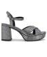 ფოტო #2 პროდუქტის Women's Reeva Criss-Cross Platform Dress Sandals