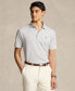Фото #1 товара Men's Classic-Fit Cotton-Linen Mesh Polo Shirt