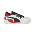 Фото #2 товара Puma Court Rider Chaos 37776701 Mens White Athletic Basketball Shoes