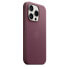 Фото #5 товара Apple iPhone 15 Pro FineWoven Case with MagSafe - Mulberry