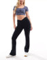 Фото #5 товара ASOS 4505 Hourglass soft touch slim kick legging with wrap waist in black