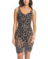 ფოტო #1 პროდუქტის Women's Night And Day Cheetah-Print Cover-Up Dress, Created for Macy's