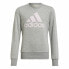 Фото #9 товара Толстовка без капюшона для девочек Adidas Essentials Серый
