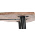 Фото #3 товара Кофейный столик DKD Home Decor Металл древесина акации 90 x 90 x 76 cm