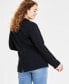 ფოტო #4 პროდუქტის Women's Solid Longline Blazer, Created for Macy's