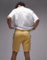 Topman classic short in yellow Желтый, XS - W30 - фото #2