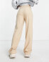 Фото #2 товара Bershka – Elegante, locker geschnittene Dad-Hose in Camel mit weitem Bein