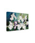 Фото #2 товара Joanne Porter 'Plum And White Iris' Canvas Art - 30" x 47"