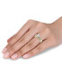 ფოტო #3 პროდუქტის Diamond (1-1/2 ct. t.w.) Channel-Set Bridal Set in 14K White, Yellow or Rose Gold