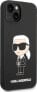 Karl Lagerfeld Etui Karl Lagerfeld KLHMP14SSNIKBCK Apple iPhone 14 hardcase czarny/black Silicone Ikonik Magsafe