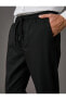 Фото #5 товара Kumaş Pantolon Slim Fit Beli Bağcıklı Cep Detaylı Bilek Boy