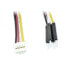 Фото #5 товара Grove - a set of 5 wires 4-pin 2mm - male cables 2.54mm/20cm