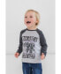 ფოტო #4 პროდუქტის Toddler Boys Avengers Spider-Man Iron Man Captain America Hulk Black Panther Miles 2 Pack Long Sleeve T-Shirts to