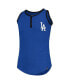 ფოტო #3 პროდუქტის Big Girls Royal Los Angeles Dodgers Henley Tank Top