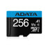 Фото #1 товара ADATA Premier - 256 GB - MicroSDXC - Class 10 - UHS-I - 100 MB/s - 25 MB/s
