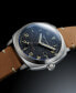 ფოტო #2 პროდუქტის Men's Hull California Automatic Brown Genuine Leather Strap Watch 42mm