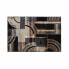 Фото #1 товара Ковер DKD Home Decor Чёрный Позолоченный современный геометрический (120 x 180 x 0,4 cm)