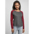 ფოტო #1 პროდუქტის URBAN CLASSICS Contrast Raglan Big long sleeve T-shirt