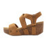 Фото #3 товара Volatile Sunkissed Wedge Womens Brown Casual Sandals PV1014-282