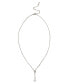 Фото #1 товара Kleinfeld faux Stone Pave Prism Lariat Necklace
