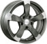 Фото #1 товара Колесный диск литой DBV Torino II anthrazit matt poliert 6.5x15 ET38 - LK5/100 ML57.1