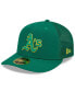 ფოტო #2 პროდუქტის Men's Green Oakland Athletics 2022 Batting Practice Low Profile 59FIFTY Fitted Hat