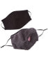 Фото #1 товара Adrienne Landau 2Pc Face Warmer & Cloth Face Mask Set Women's Grey