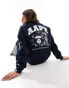 Фото #1 товара Aape By A Bathing Ape college sweatshirt in navy