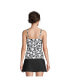 ფოტო #24 პროდუქტის Women's Tummy Control V-Neck Underwire Tankini Swimsuit Top Adjustable Straps