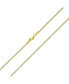 ფოტო #1 პროდუქტის GENUINE Fine Solid Yellow Real 14K Gold Strong Rolo Link Cable Cuban Chain Necklace 2MM for Women Men Unisex Lobster Claw Clasp 20 Inch