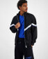 Фото #1 товара Men's Napones Zip Front Chevron Stripe Track Jacket