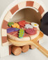 Children's wood oven toy