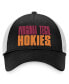 Men's Black, White Virginia Tech Hokies Stockpile Trucker Snapback Hat