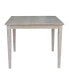 Solid Wood Top Table - Dining Height